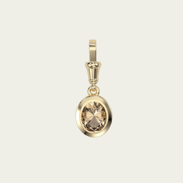 CUSTOM: CITRINE 40TH CHARM