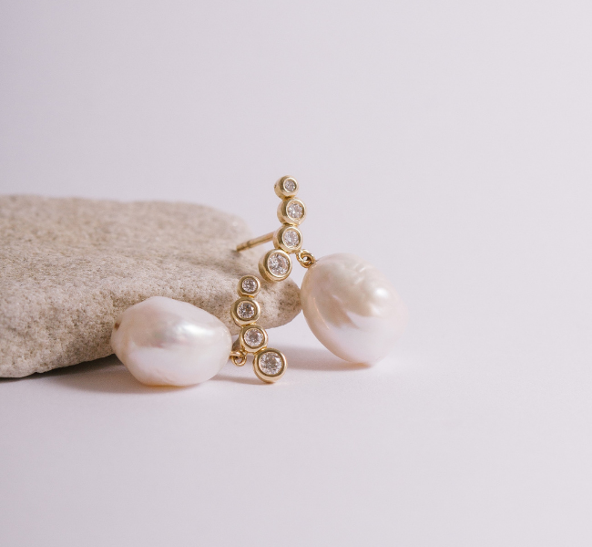 Baroque Pearl Earrings