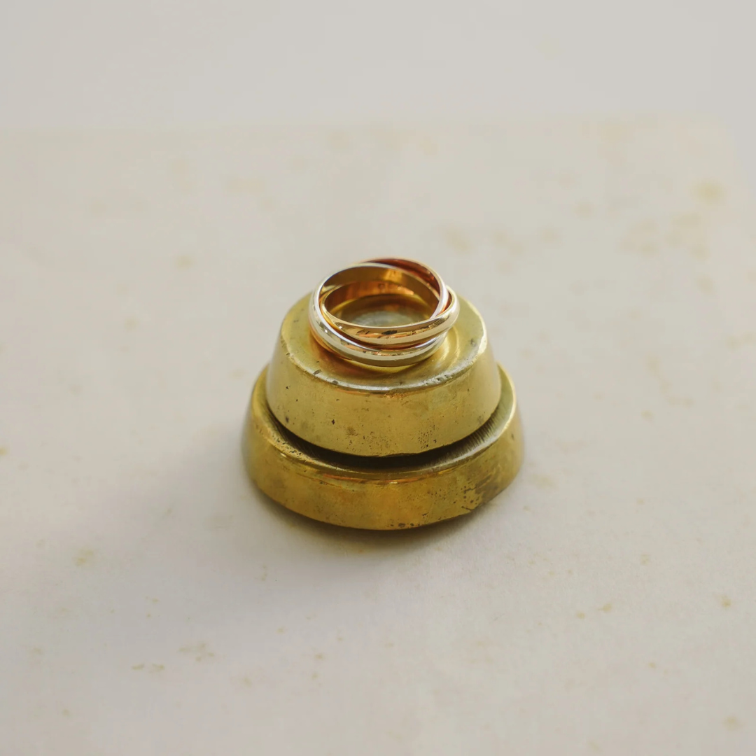 9kt Tri-Colour Russian Wedding Band