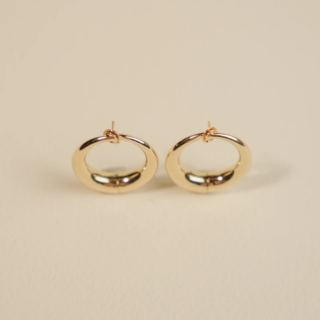 14kt Hoop Earrings