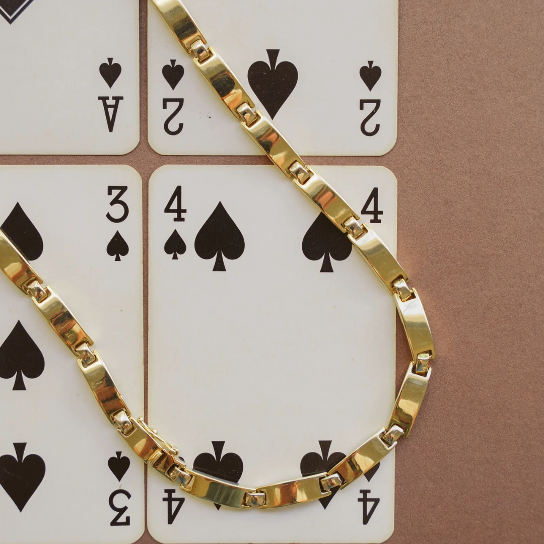 18kt Yellow Gold Chunky Link Chain