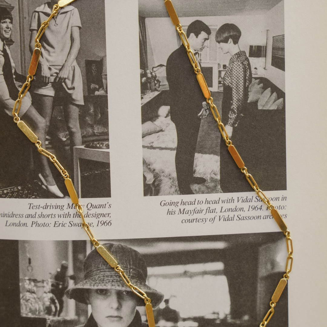 18kt Yellow Gold Bar-Link Chain