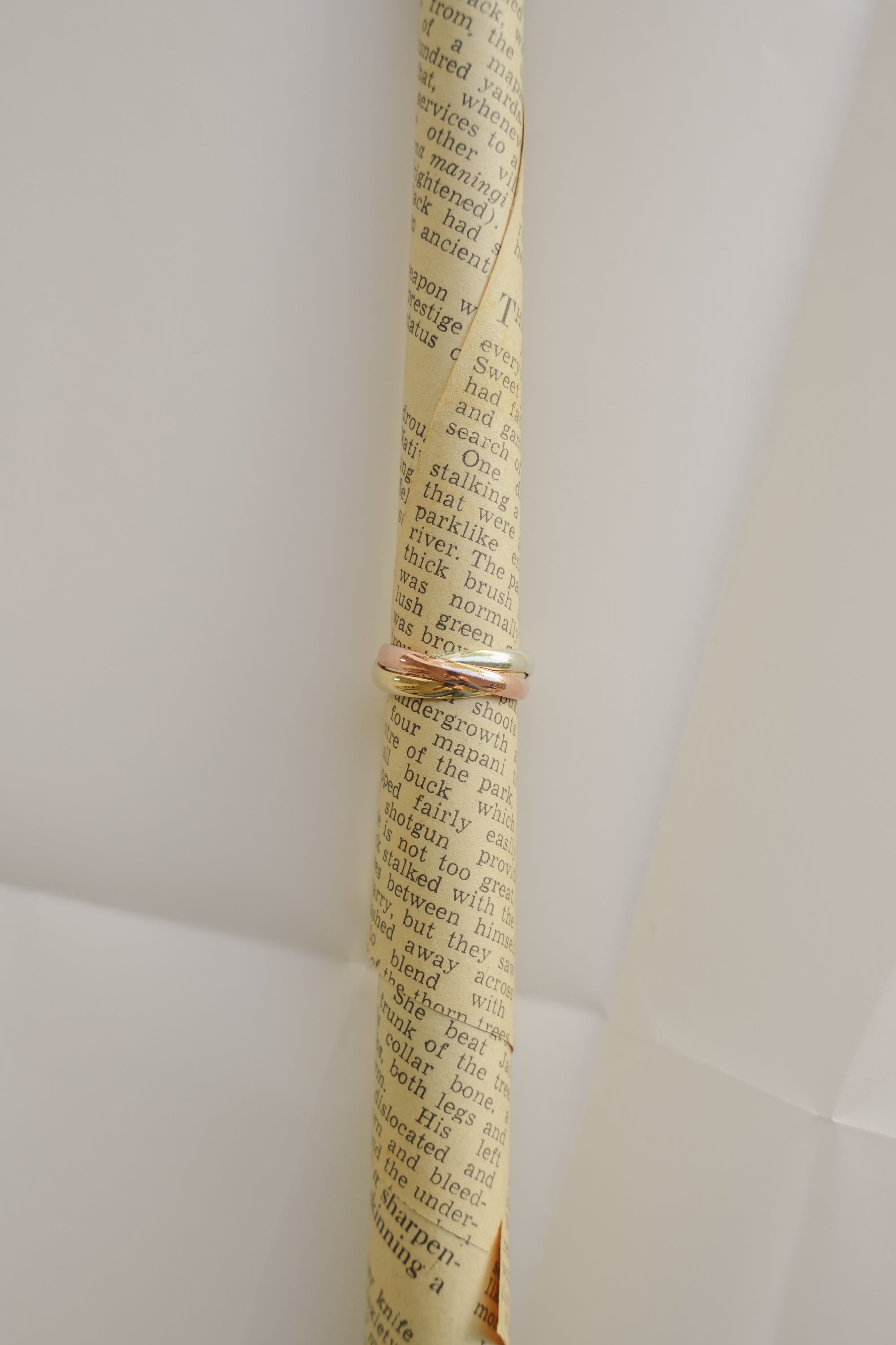 9kt Tri-Colour Russian Wedding Band