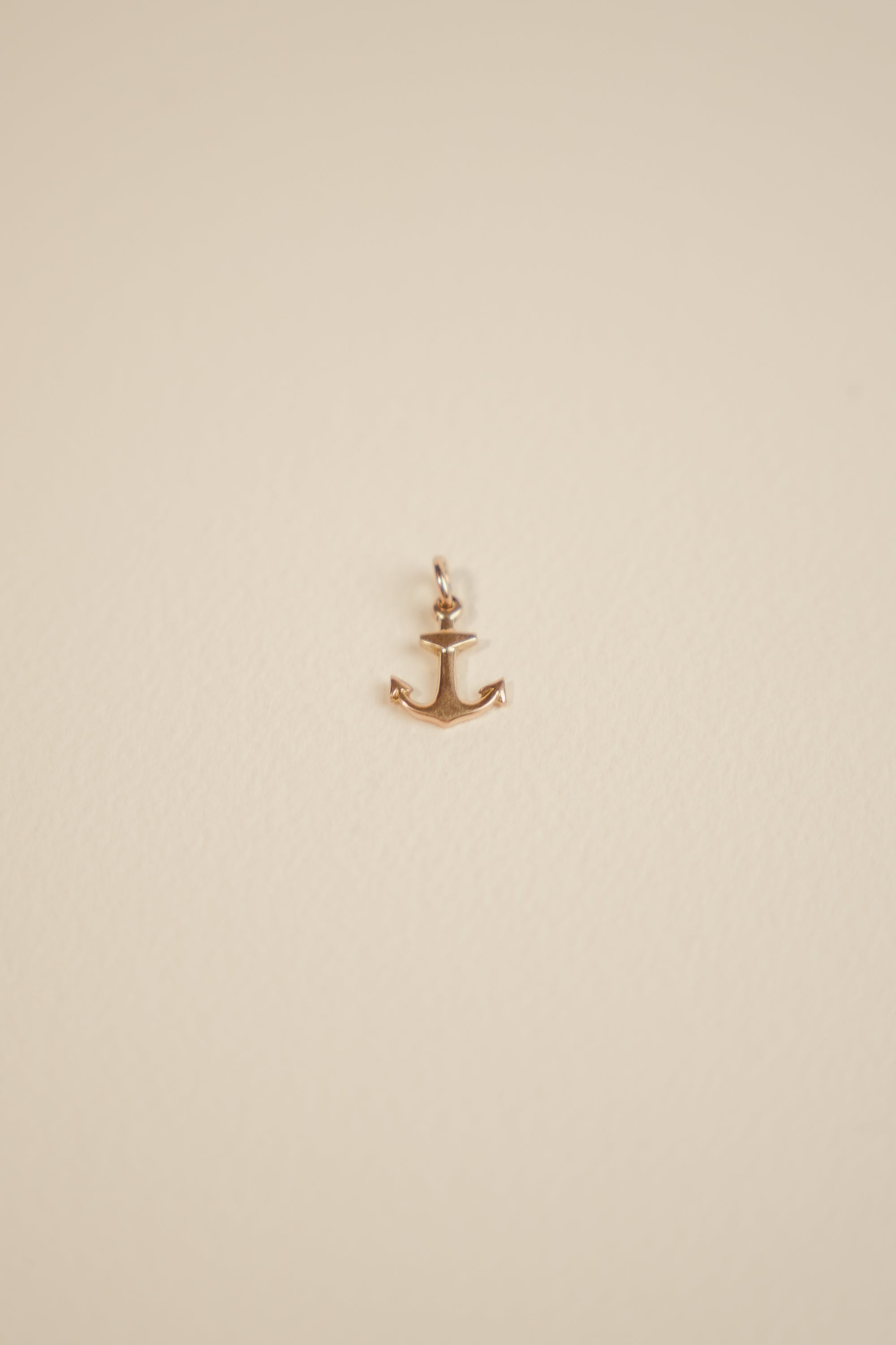 9ct Yellow Gold Anchor Charm