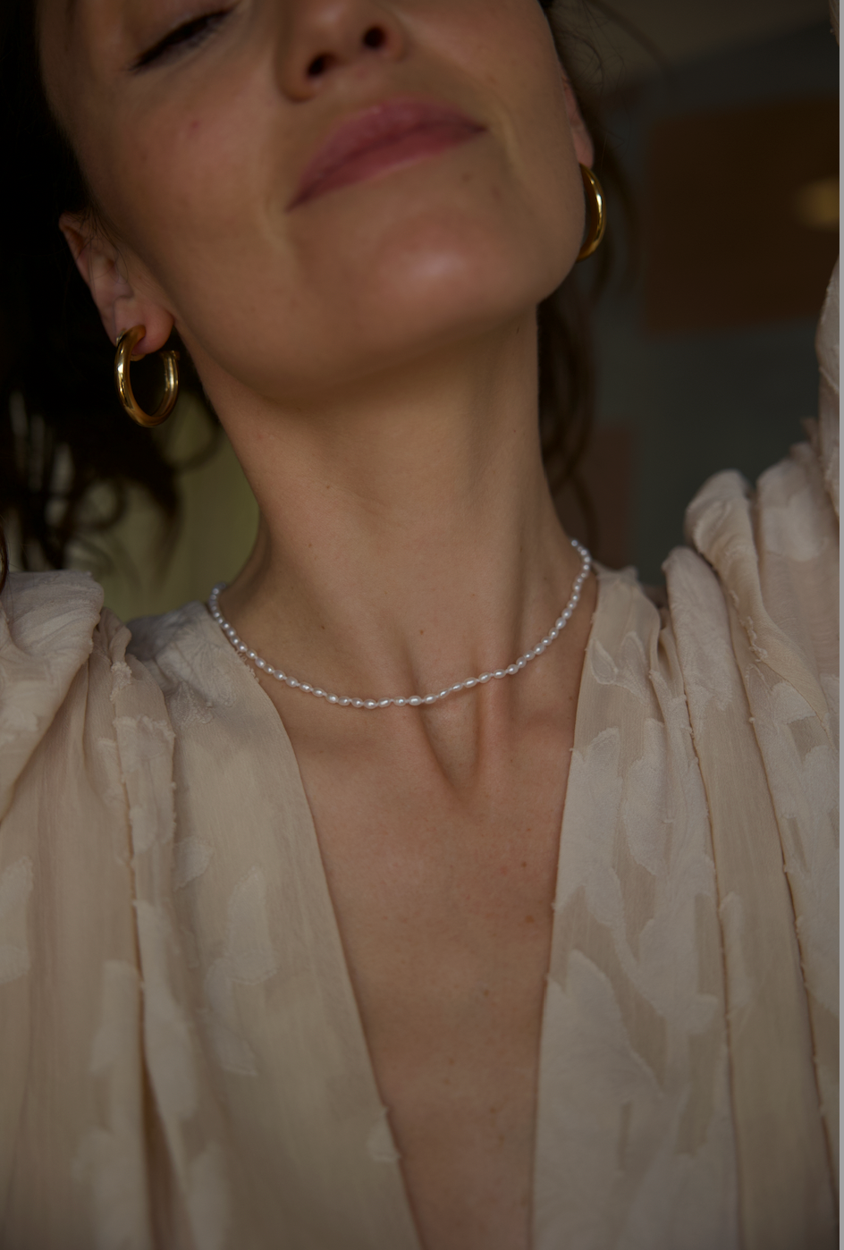 CLASSIC PEARL CHOKER - Sadie + Jean