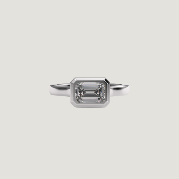 Custom: East-West Bezel Solitaire