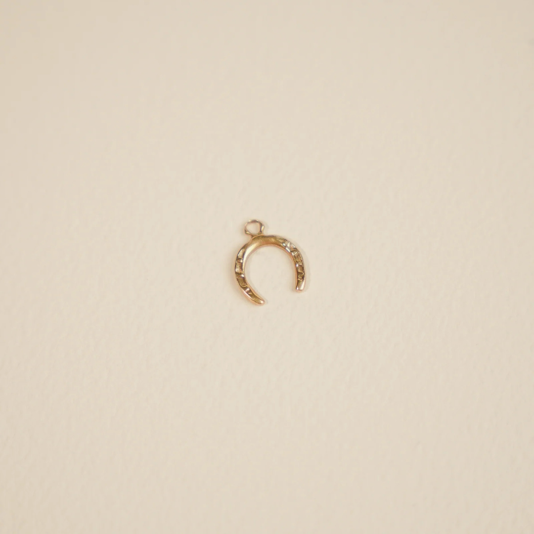 9ct Yellow Gold Horseshoe Charm