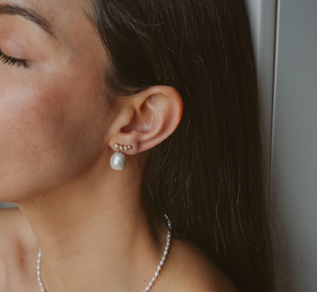 Baroque Pearl Earrings