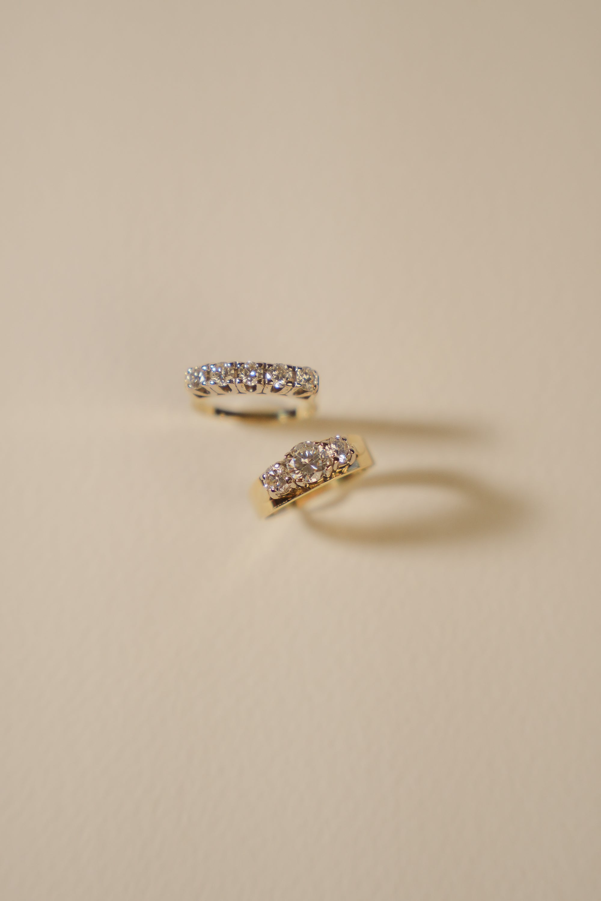 18ct Gold 5 Stone Diamond Ring
