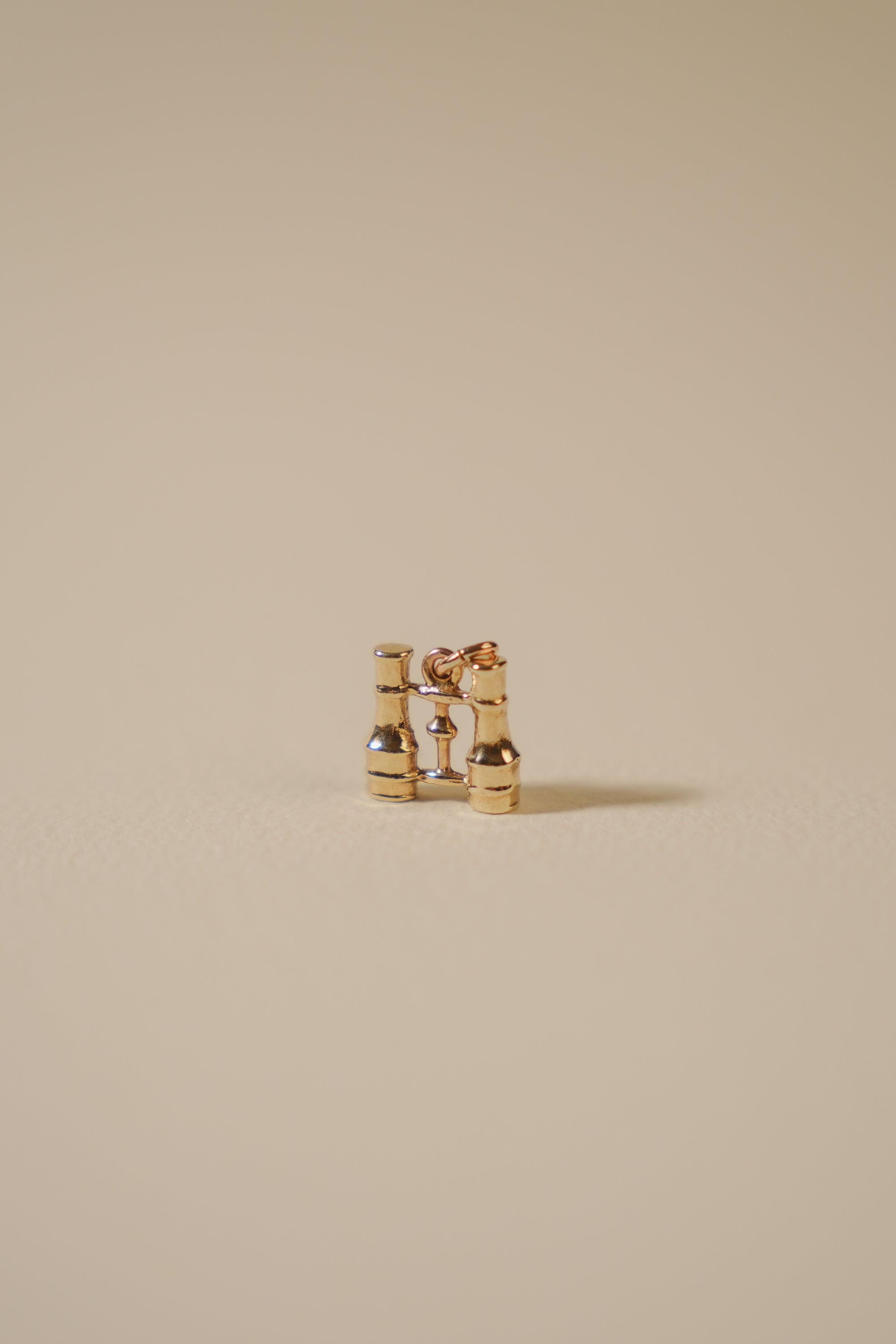 Solid 9ct Gold Binoculars Charm