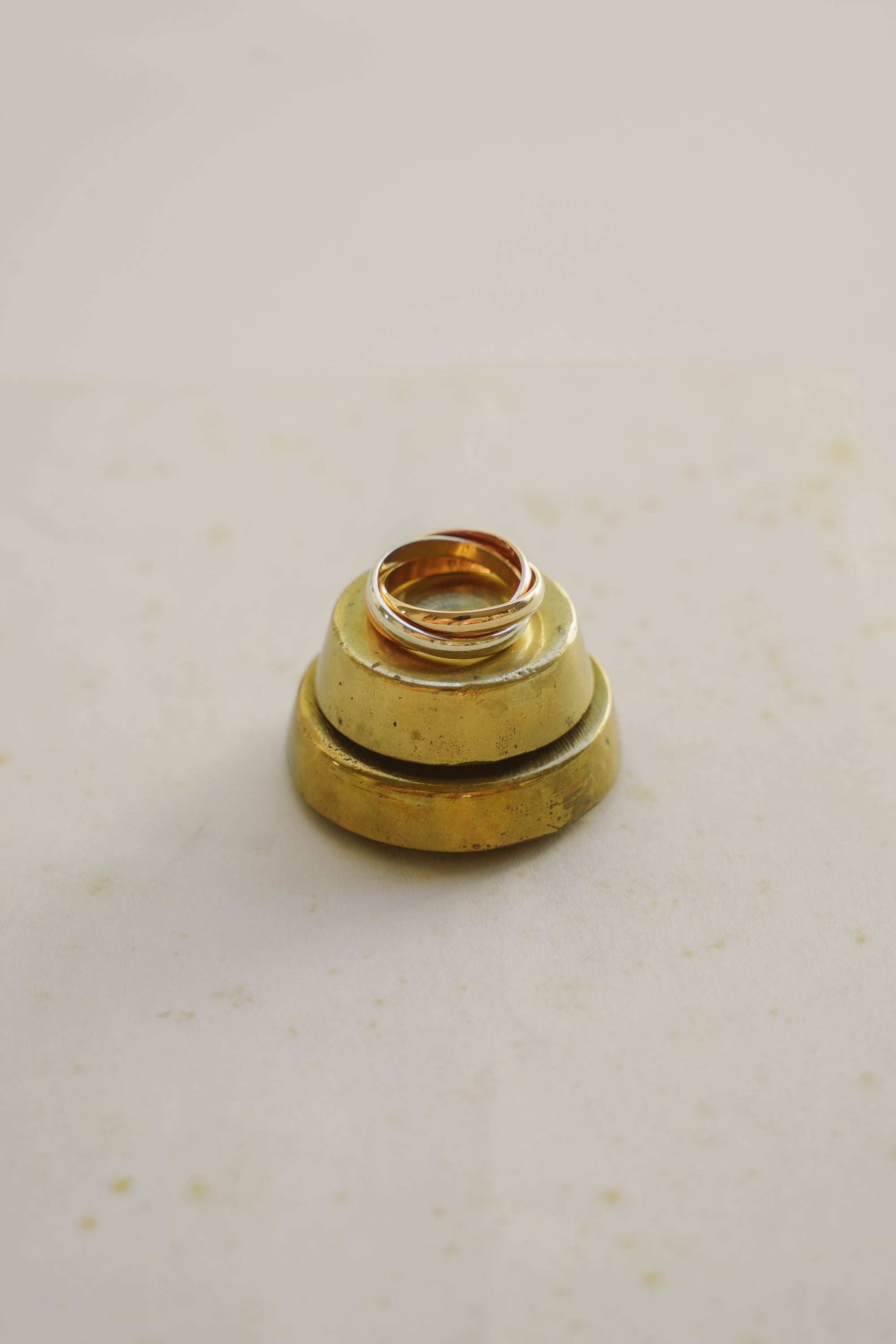 9kt Tri-Colour Russian Wedding Band