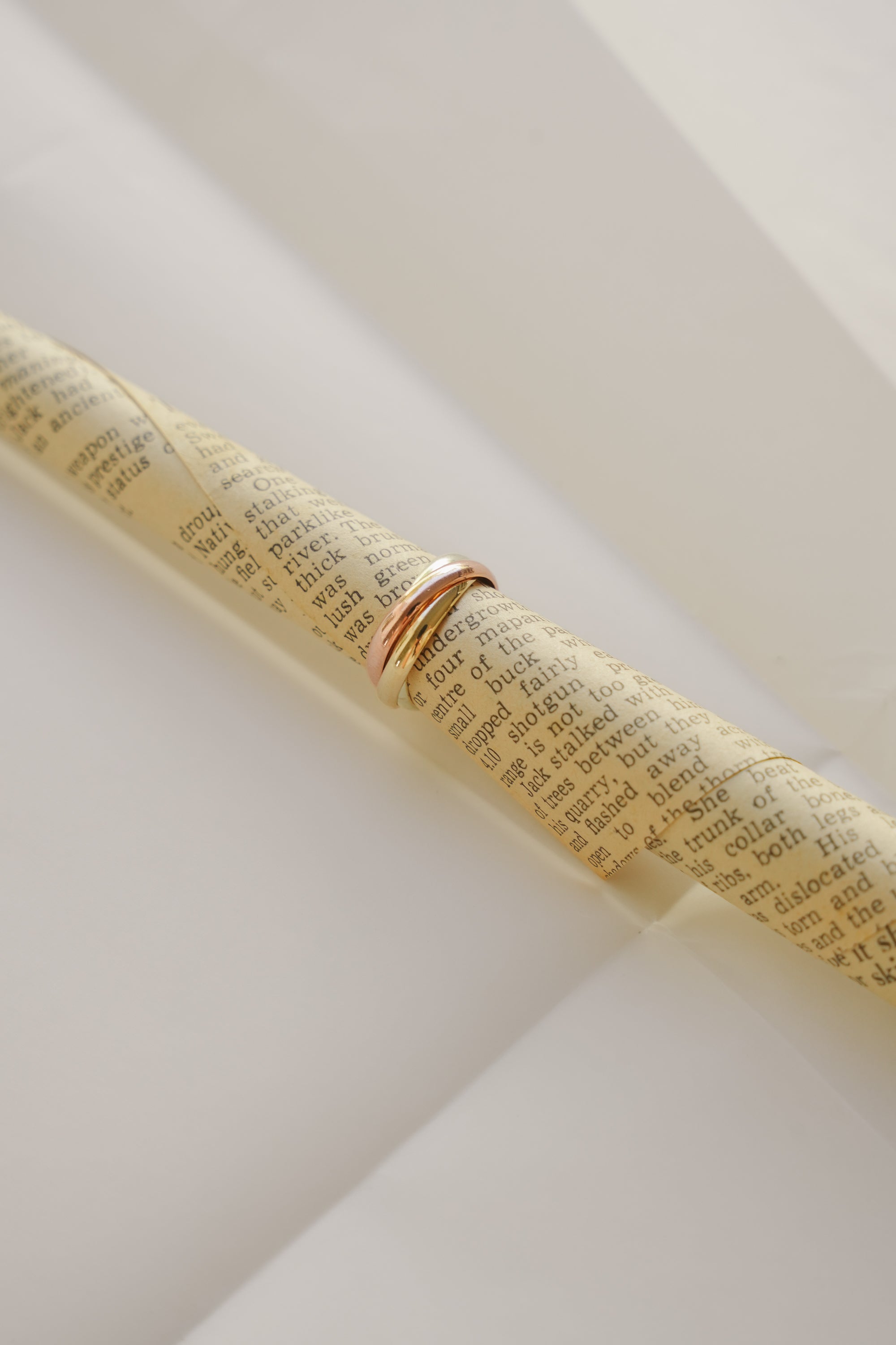 9kt Tri-Colour Russian Wedding Band