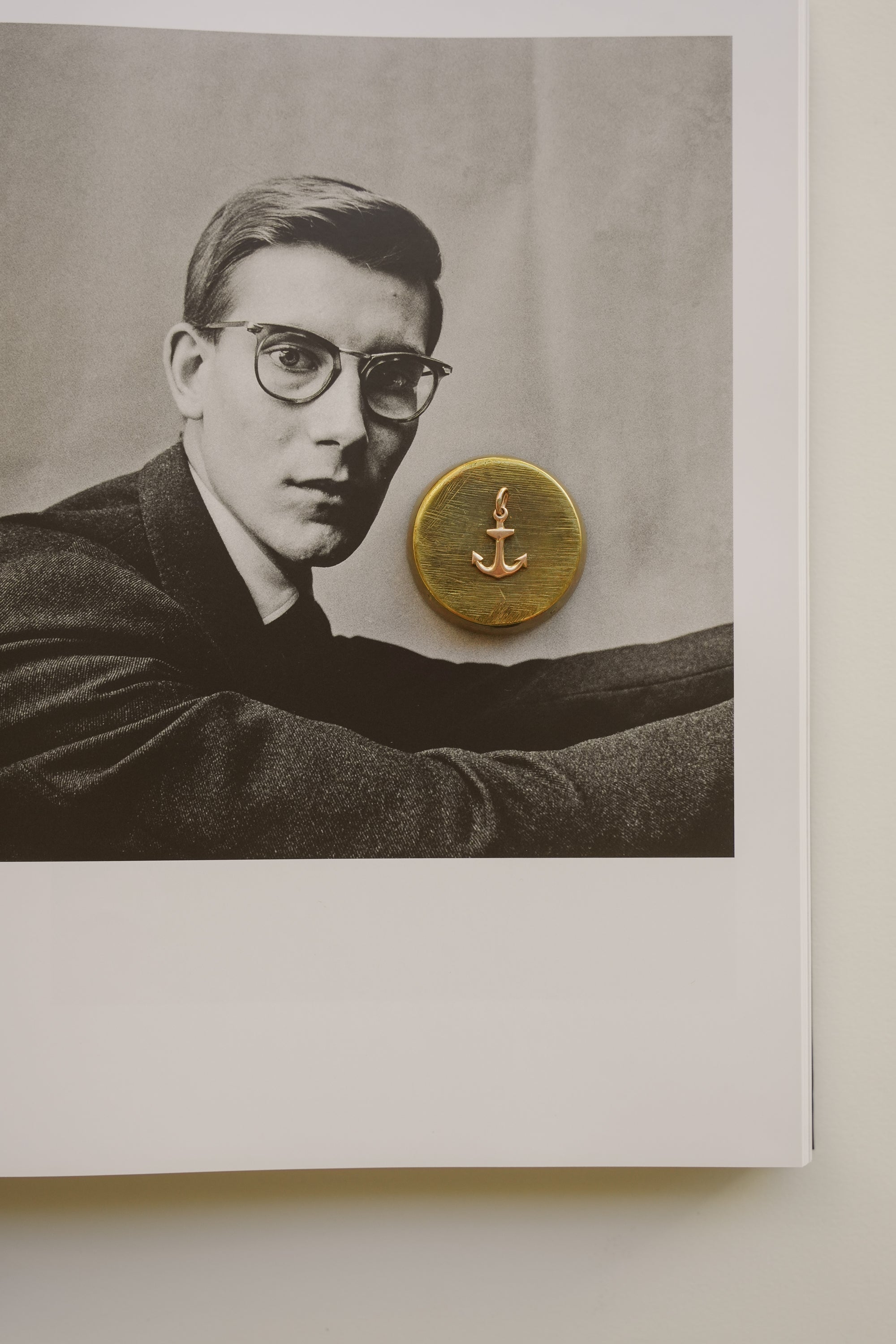 9ct Yellow Gold Anchor Charm