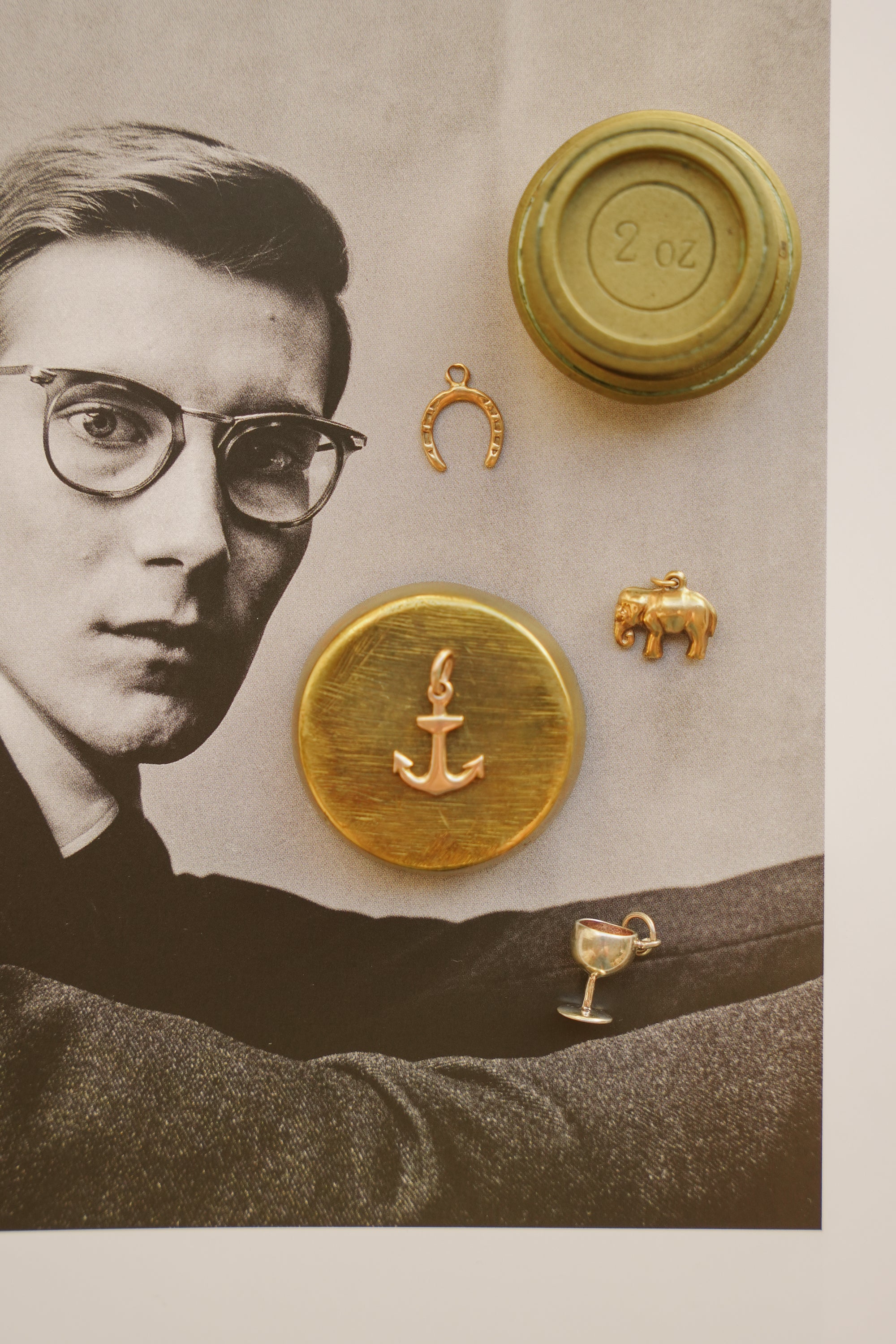 9ct Yellow Gold Horseshoe Charm