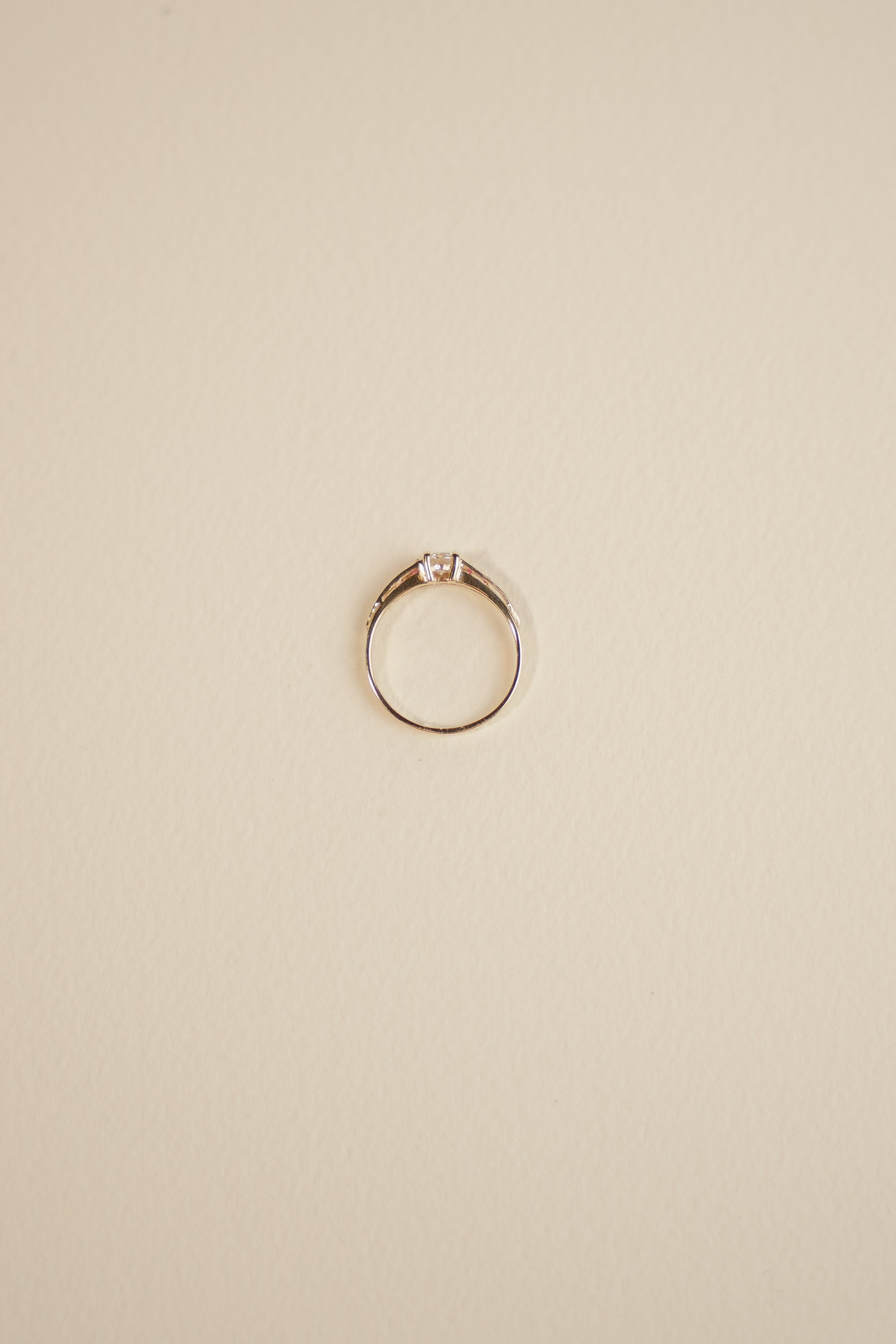 9kt Diamond and Ruby Ring