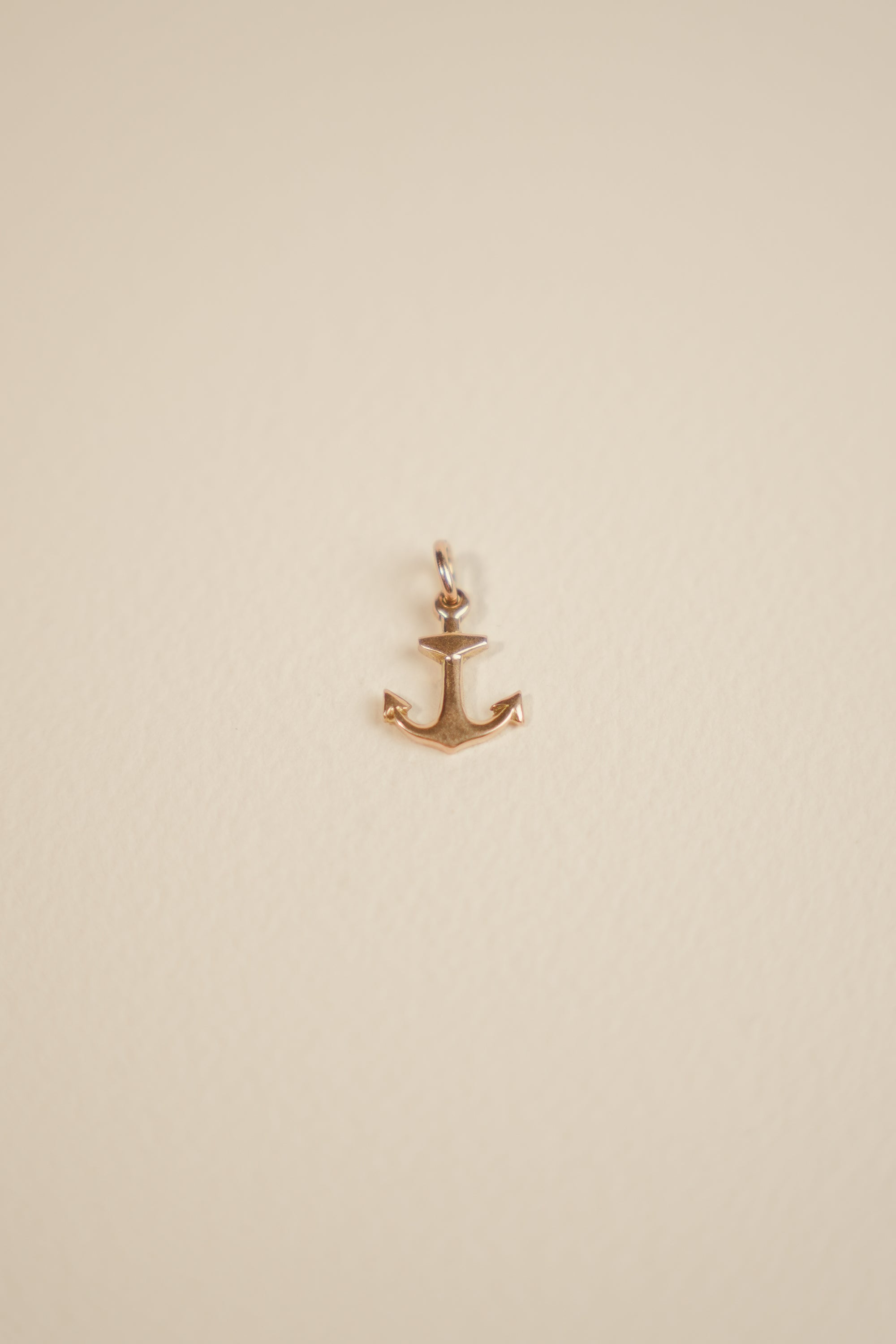 9ct Yellow Gold Anchor Charm