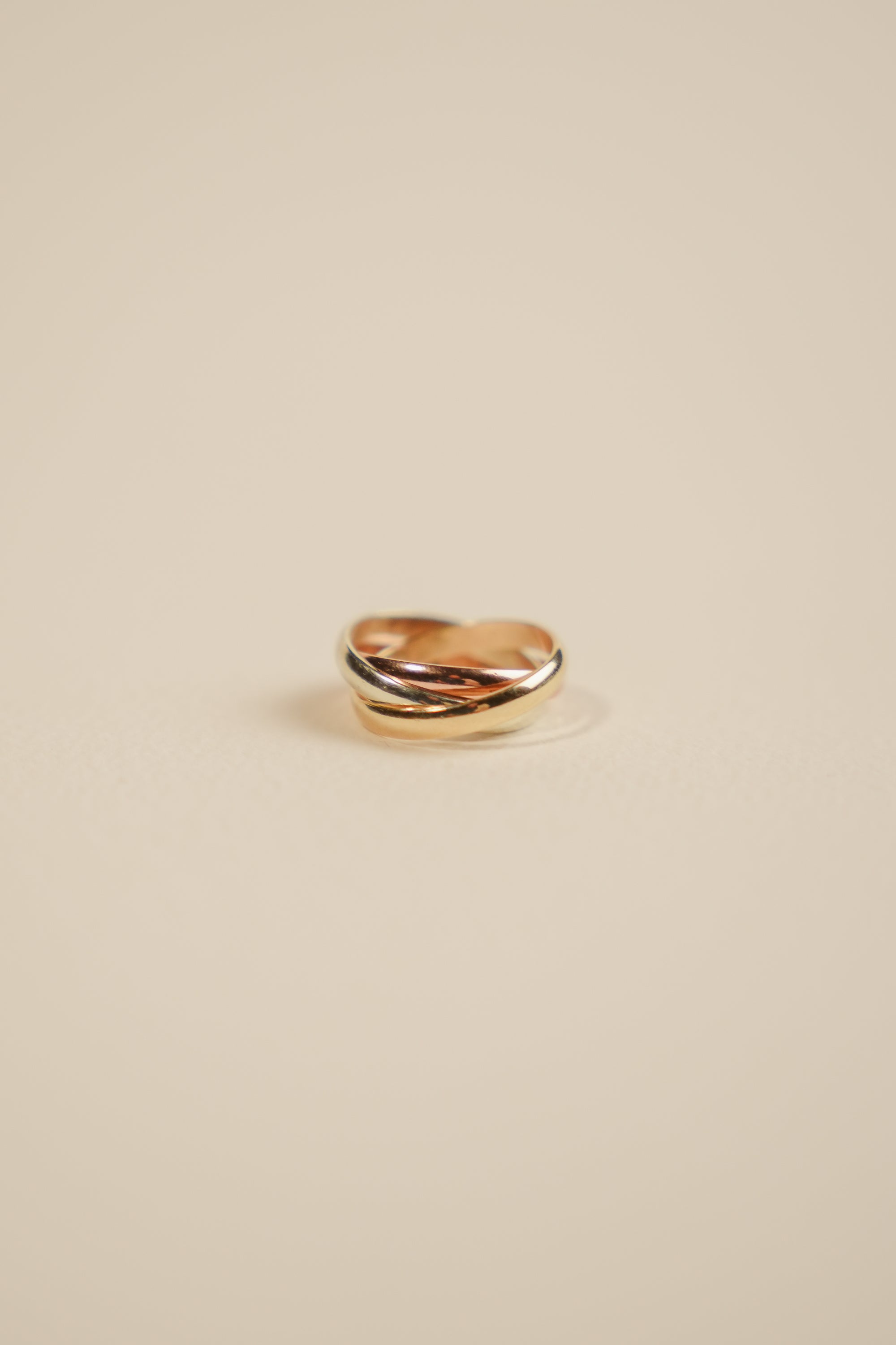 9kt Tri-Colour Russian Wedding Band