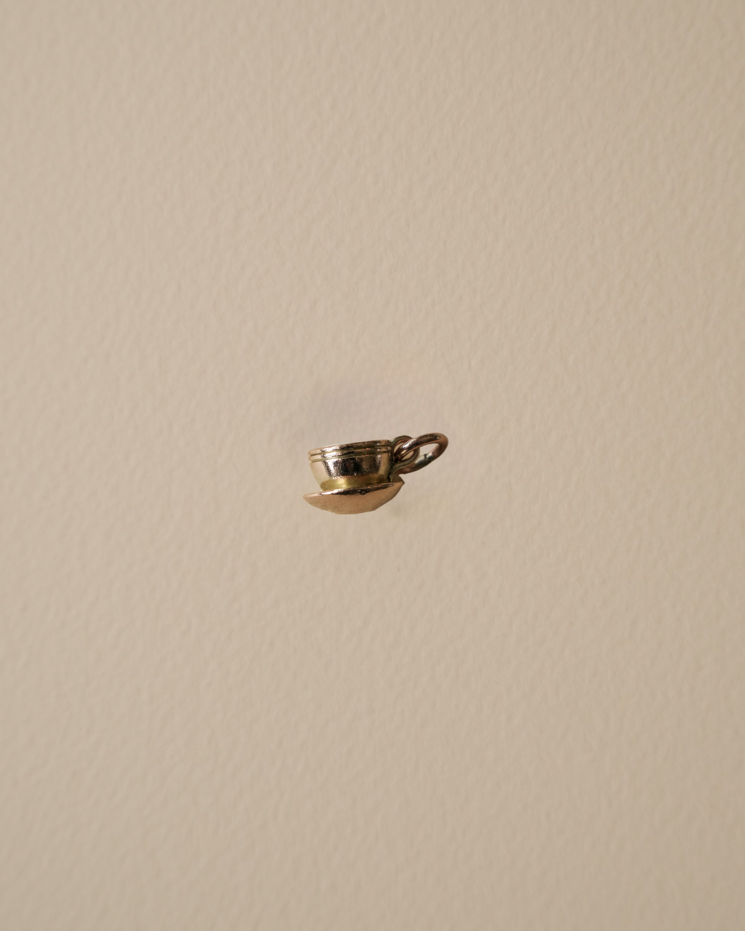 Solid 9ct Gold Coffee Cup Charm