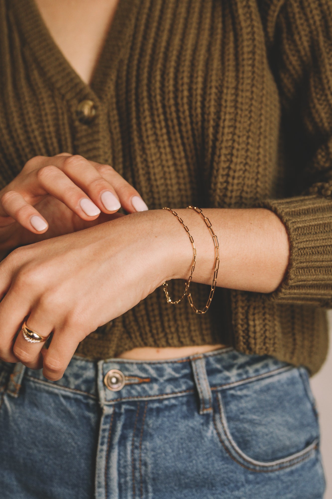 FINE LINK BRACELET - Sadie + Jean