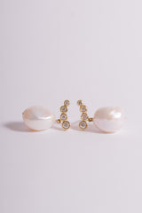 Baroque Pearl Earrings - Sadie + Jean