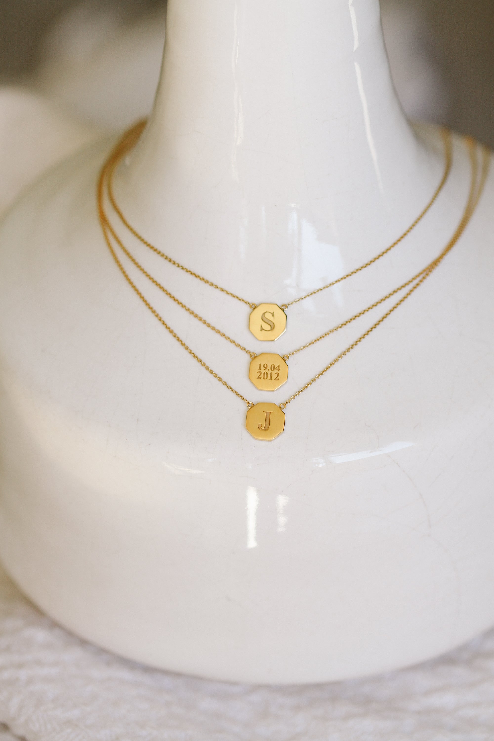 The Octagon Pendant - Sadie + Jean